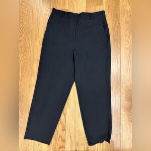 Black Flowy Suit Pants